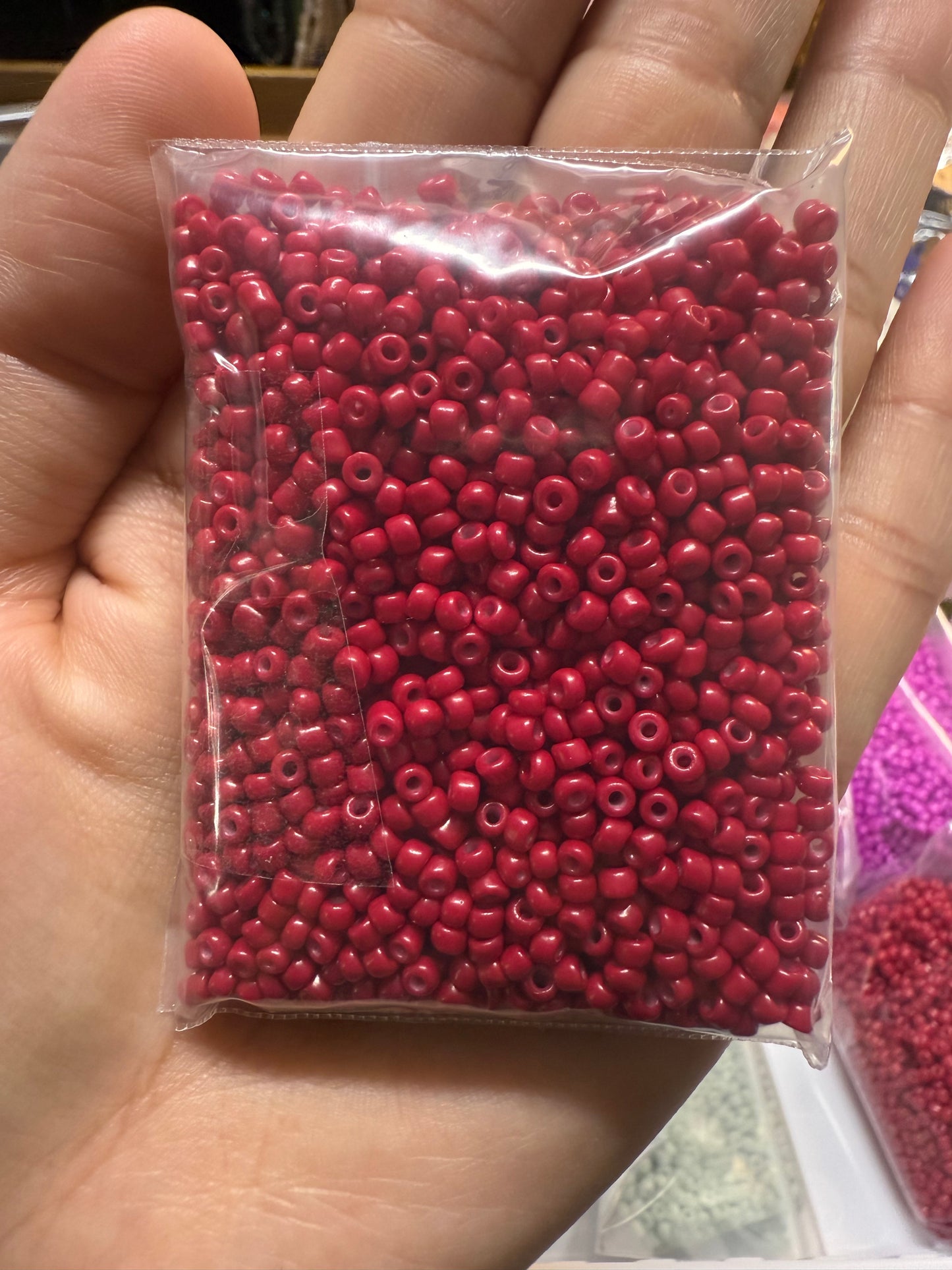 Solid Color Seed Beads