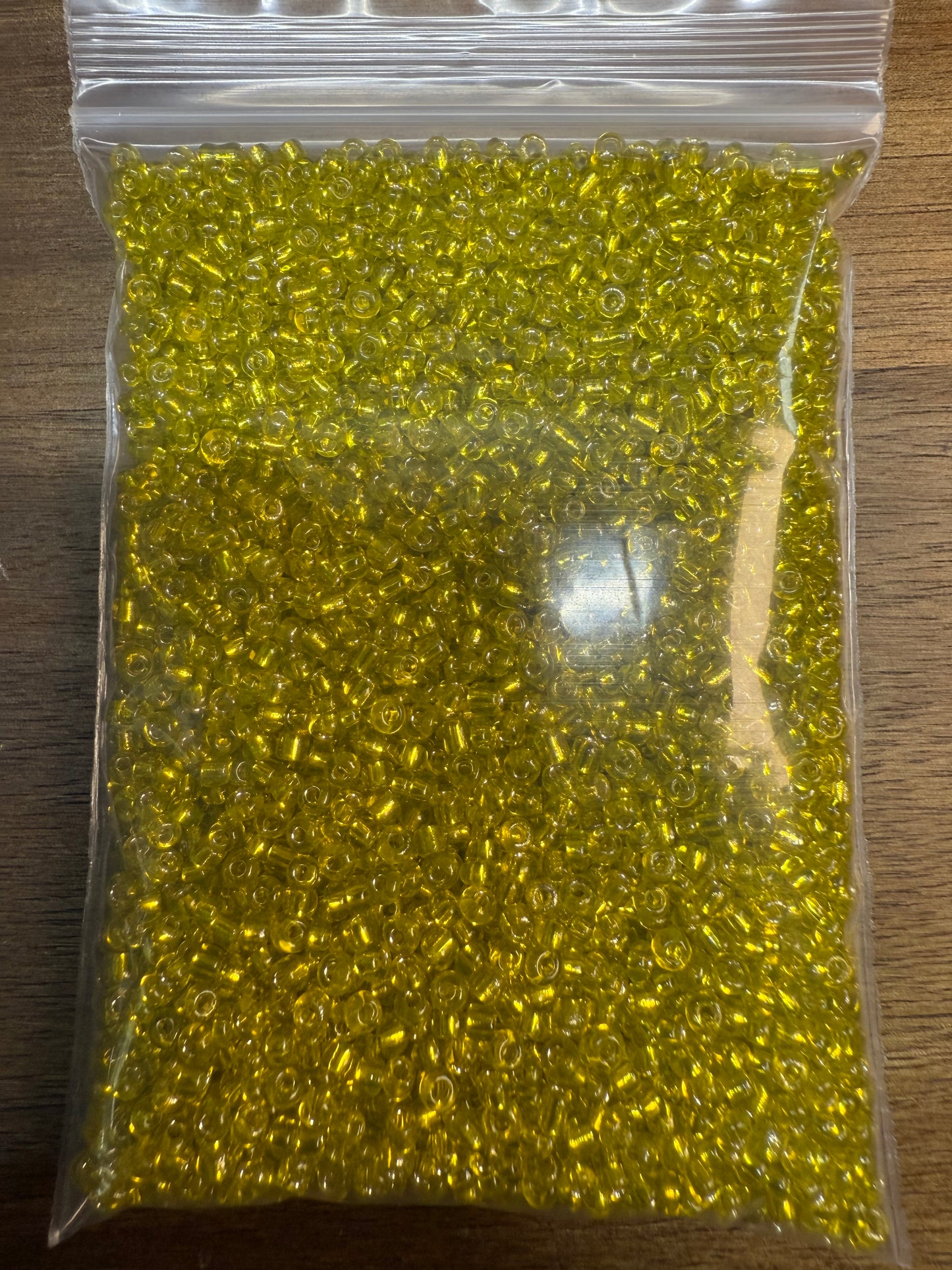 Frosted and Silver Lined Seed Beads