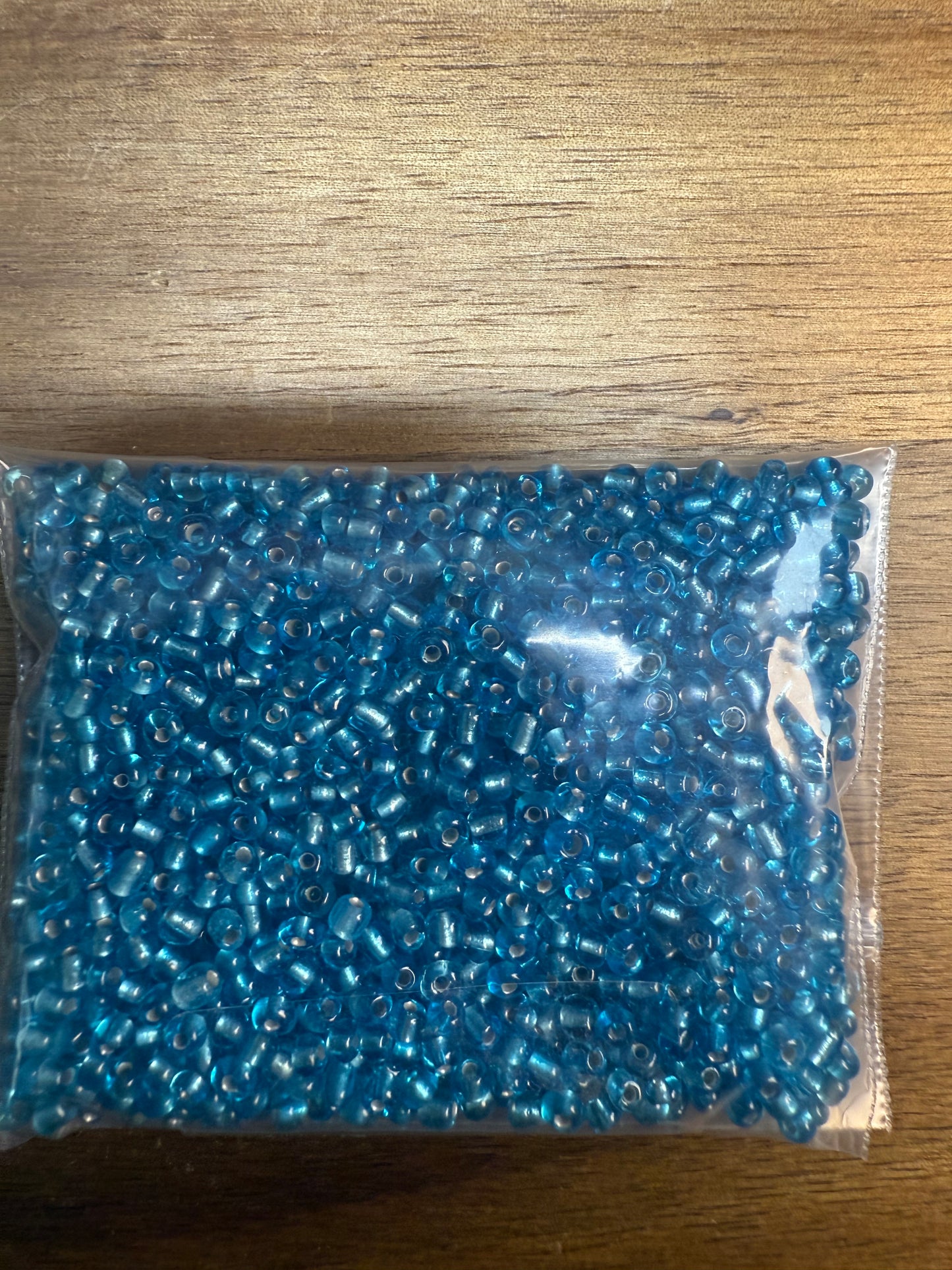 Frosted and Silver Lined Seed Beads