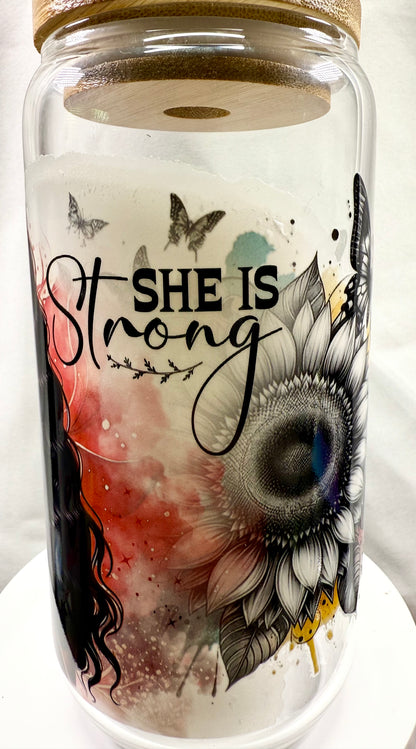 She is strong