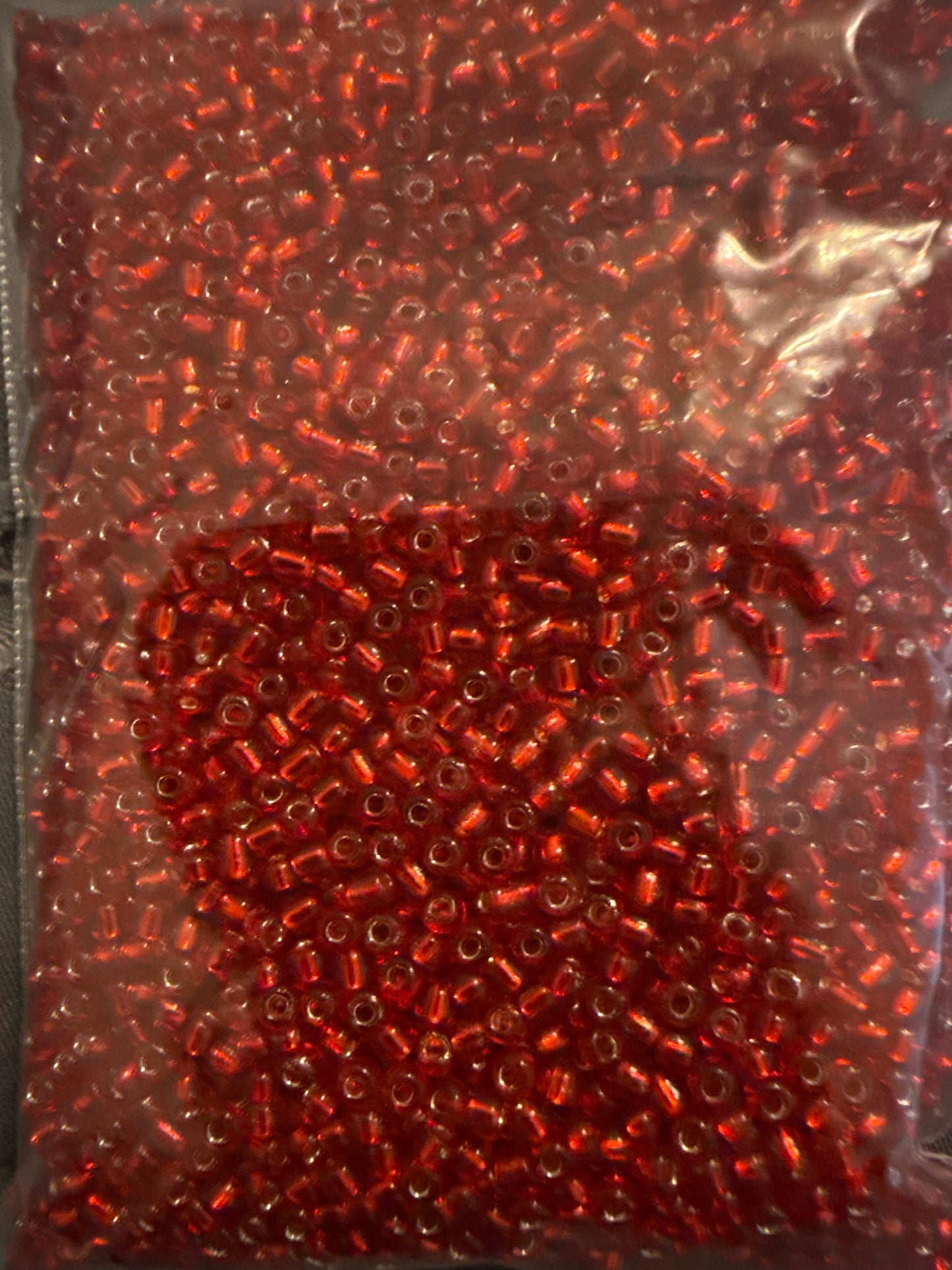 Frosted and Silver Lined Seed Beads