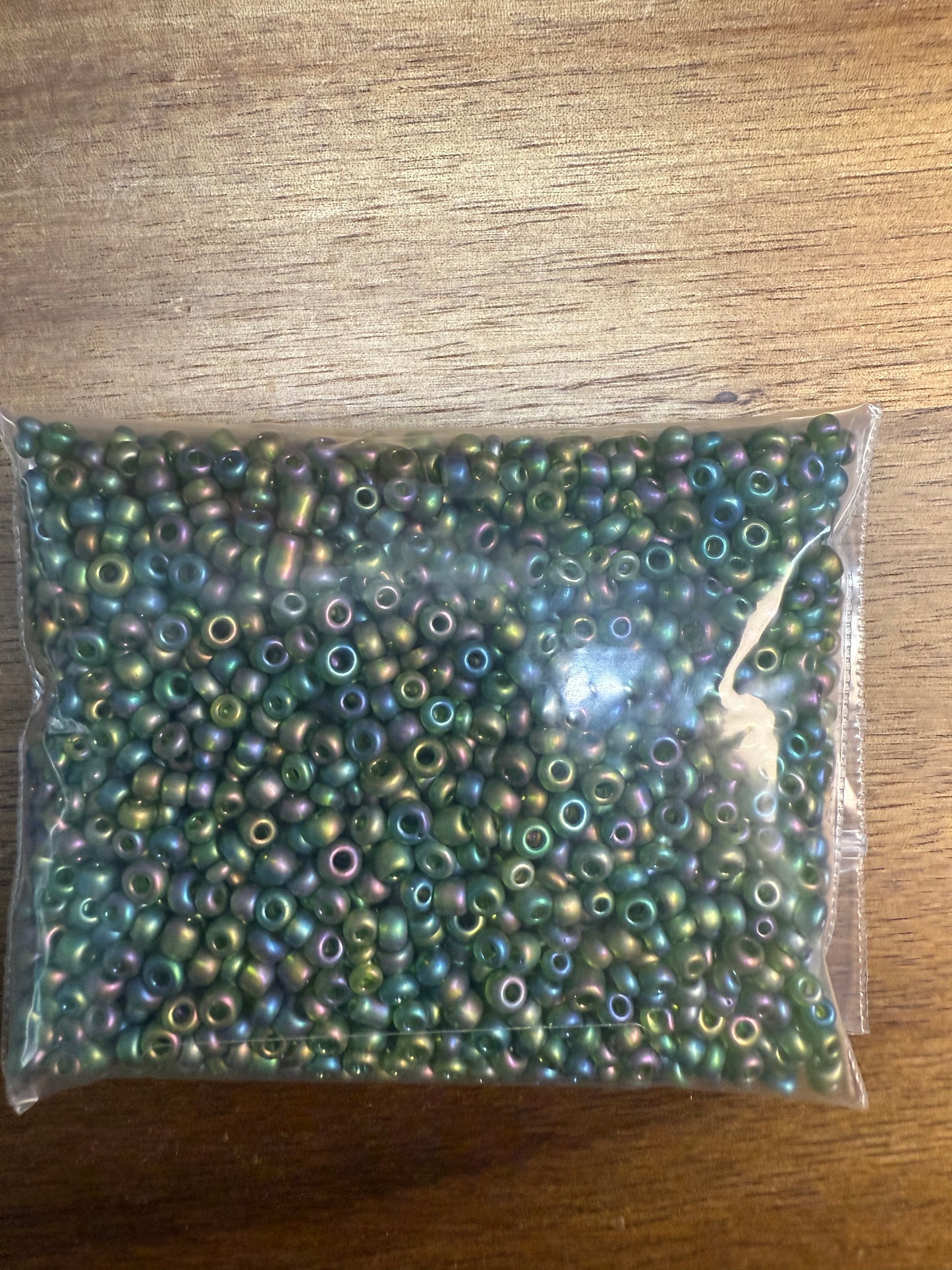 Frosted and Silver Lined Seed Beads