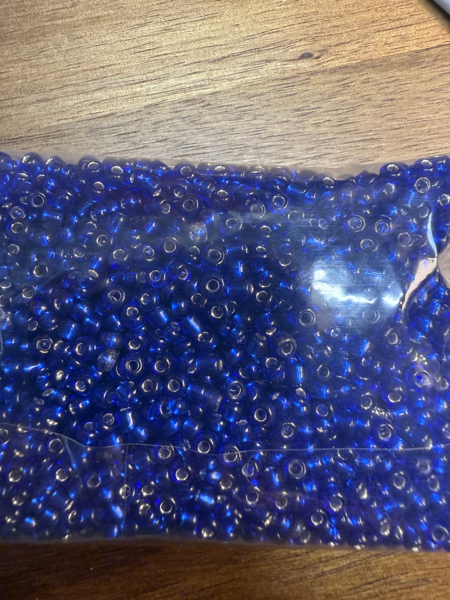 Frosted and Silver Lined Seed Beads