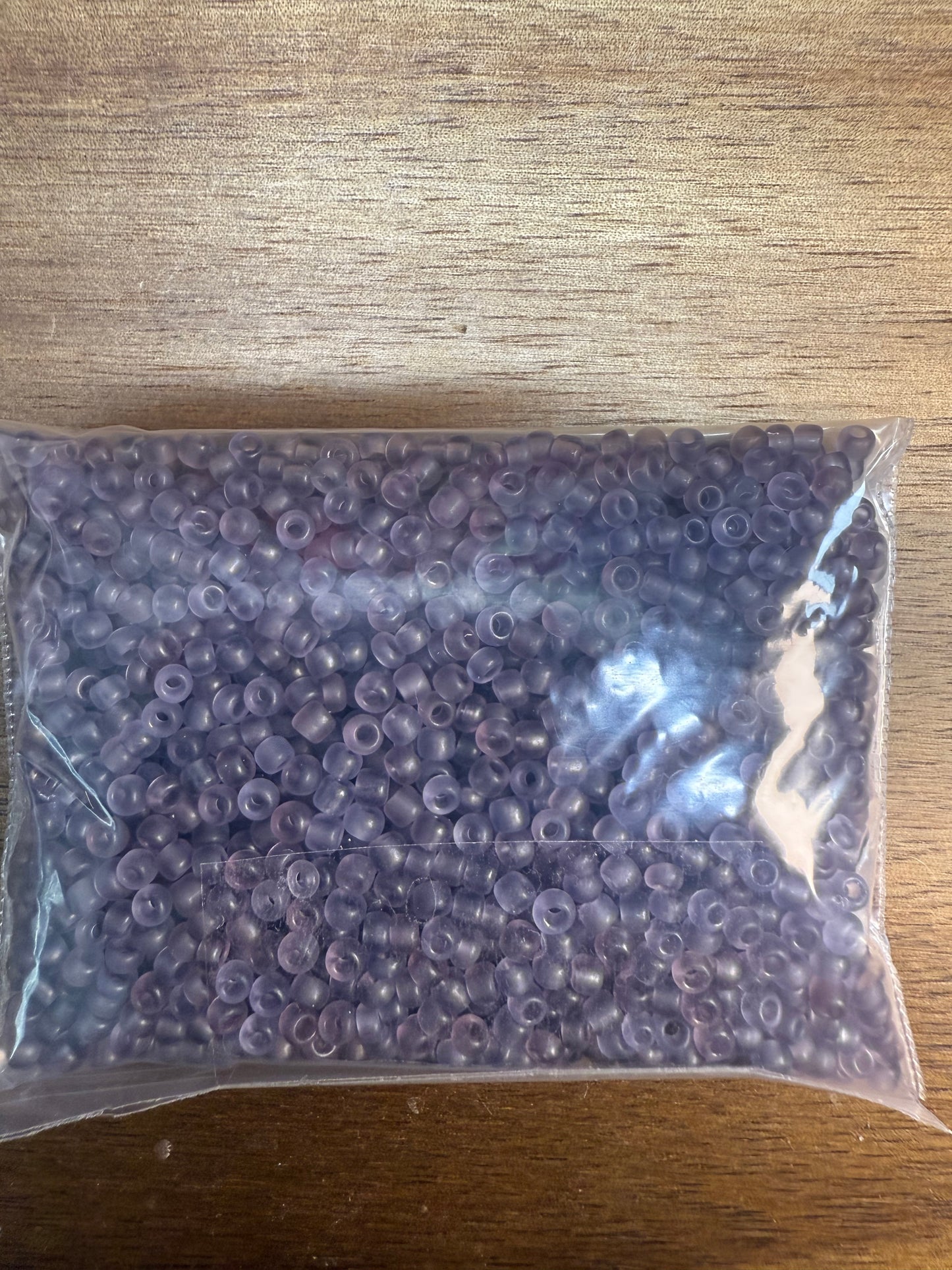 Frosted and Silver Lined Seed Beads