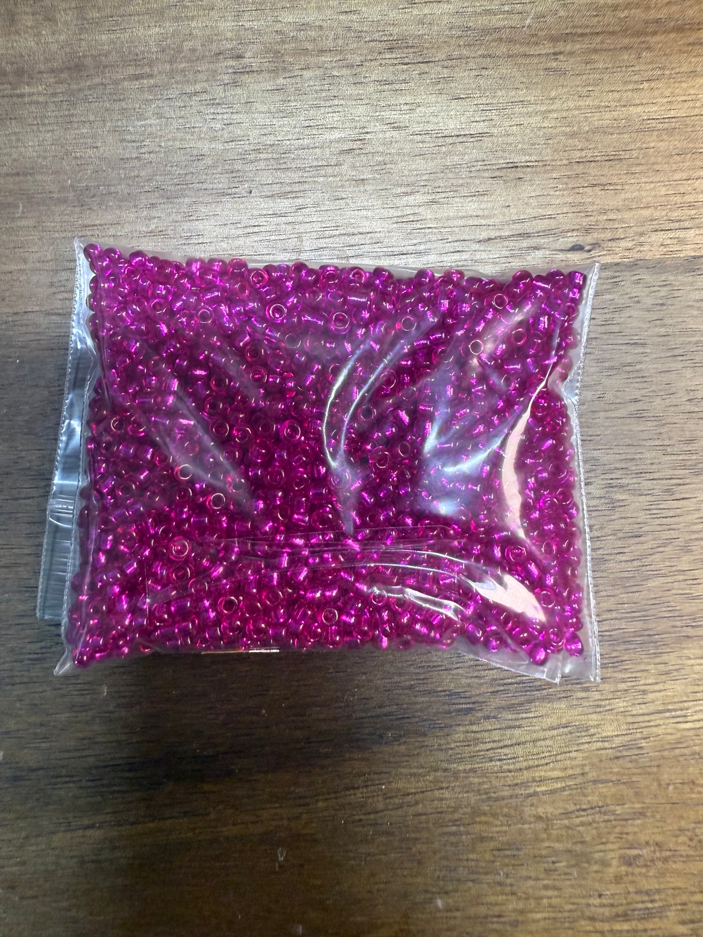 Frosted and Silver Lined Seed Beads