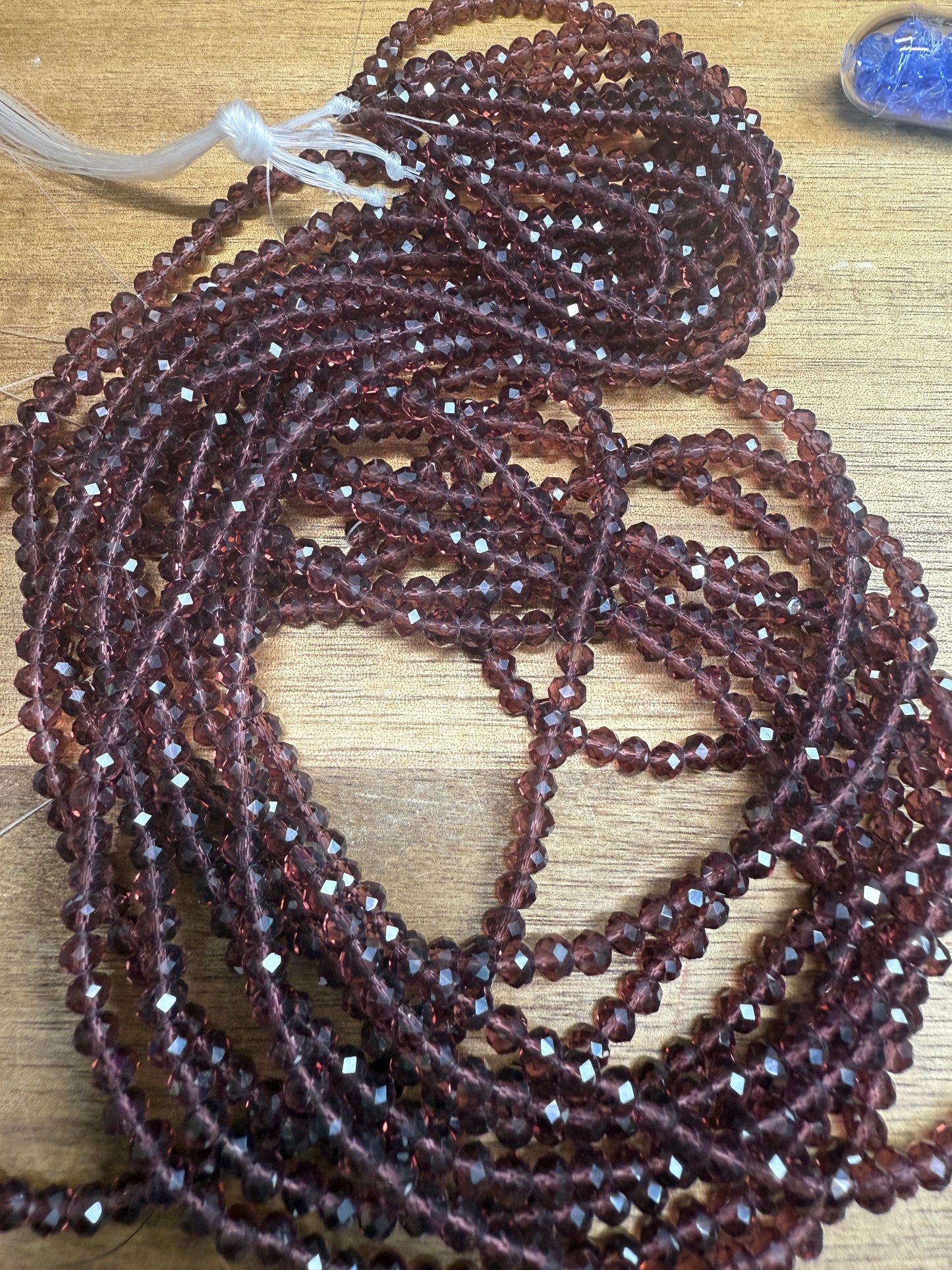 Crystal Rondelles in tube(4mm)