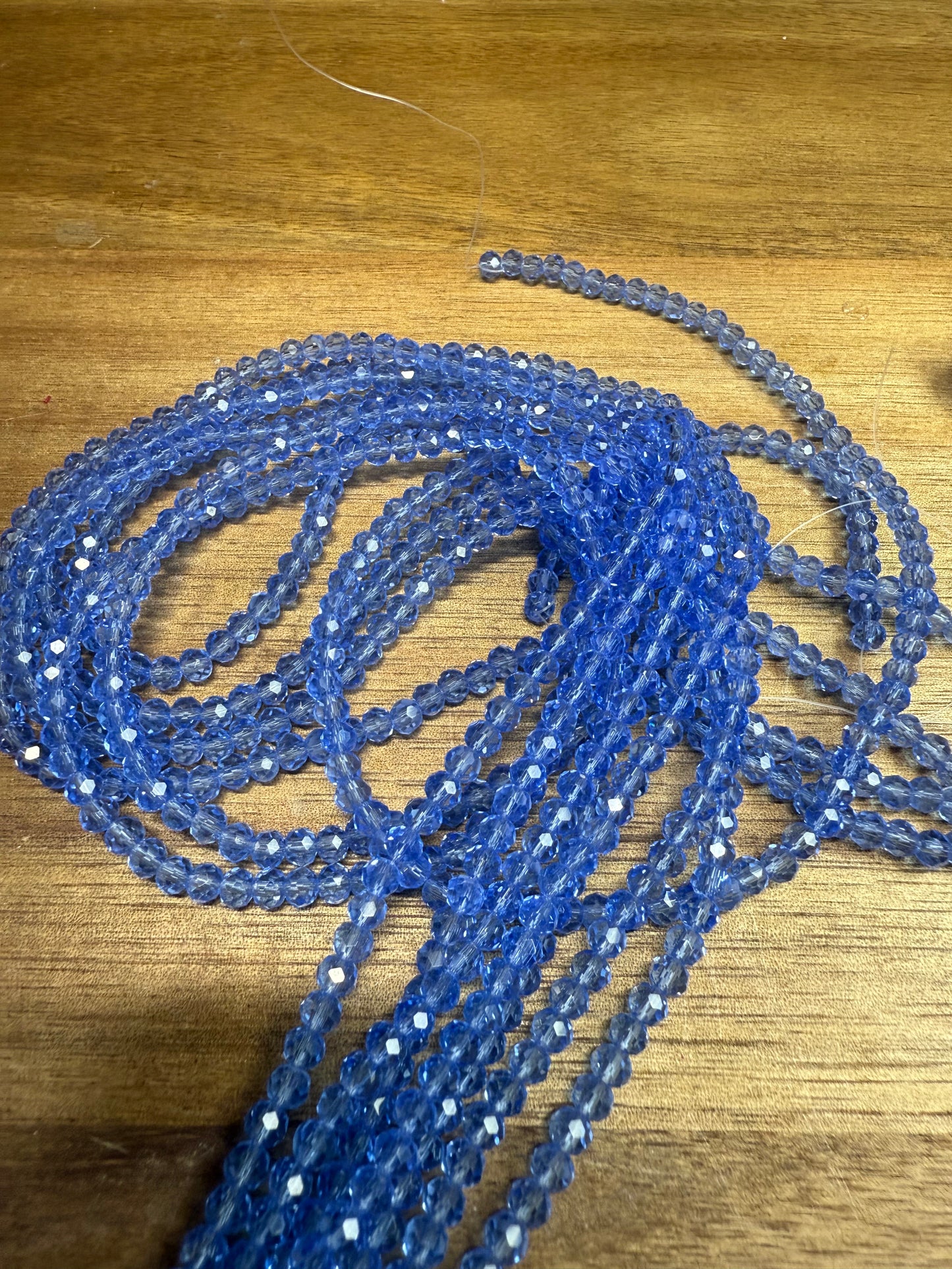Crystal Rondelles in tube(4mm)